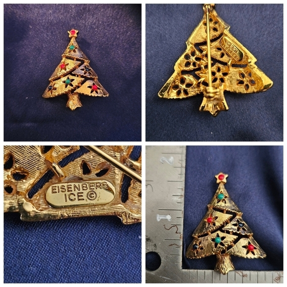 Christmas Brooch - Picture 3 of 5